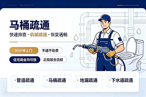 姜堰马桶疏通