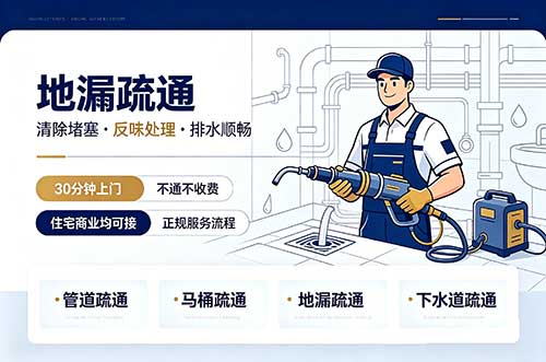 姜堰地漏疏通