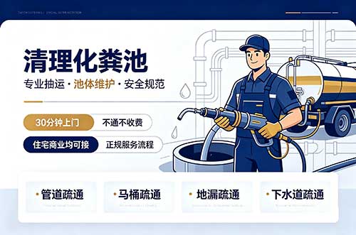 姜堰清理化粪池